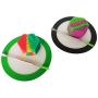 SZBS A Set Silicone Round Mat 26ml Container Hexagon Honeycomb Container Wax Oil Container Concentrate Storage Container Wax Silicone Jar With a Metal Rod (Random color, 10)