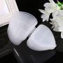 Slime Jars - Slime Storage - Slime Containers 10Pcs Disposable Shot Cups Set of 70ml Heart Shaped Sauce Pot Container with Conjoined Lid Slime Storage for