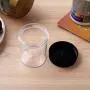 TiaoBug 10 Stück 120 ml Klare Plastikleere Behälter, Weite Öffnung, für Perlen, Schmuck, Make-up, Nail Art, Creme – Größe One