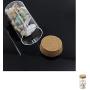 Mini Clear Glass Storage Jars Bottle with Cork Gifts fit for Kitchen Decoration