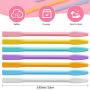 8 Pieces Silicone Stir Stick Facial Mask Stirring Rods Mud Mask Applicator Cosmetic Mask Tools for Facial Mask Mixing and Application, DIY Crafts