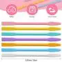 8 Pcs Stylo en Silicone pour Masques Visages, Baguette de Mélange pour Masques à Argile, Outil de Maquillage, Mixage et Application de Masques, Idéal pour les Loisirs Créatifs 8 Pcs Stylo en Silicone pour Masques Visages, Baguette de Mélange pour Masques à Argile, Outil de Maquillage, Mixage et Application de Masques, Idéal pour les Loisirs Créatifs