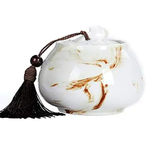 Keramische Deckelbehälter für Müsli, Süßigkeiten, Milchgläser, Tee-Caddies (Farbe: B, Größe: 119,5 cm)