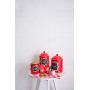 DII Medium Ceramic RED Canister Poka Dot Meduim