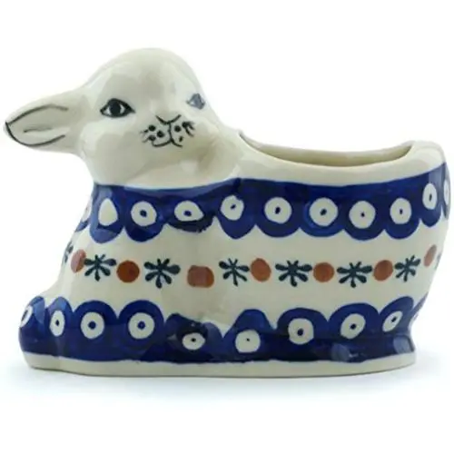Bouteille en poterie de Pologne 4? pouces (forme lapin) à thème mosquito + Certificat d'authenticité Bouteille en poterie de Pologne 4? pouces (forme lapin) à thème mosquito + Certificat d'authenticité