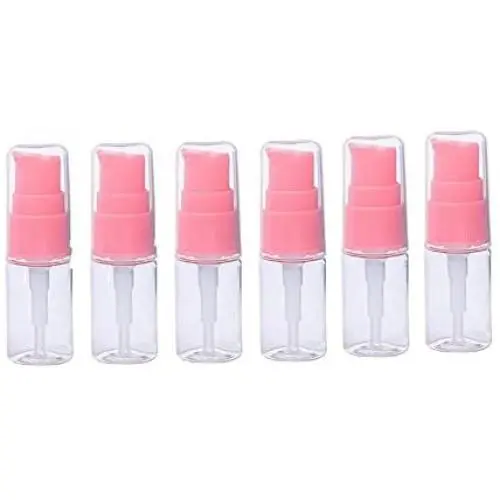 erioctry 10ML Portable Empty Refillable Bottle Cream Shampoo Lotion Treatment Pump Bottle with Cap Travel Bottles Toiletries Liquid Container for Cosmetic Make-up Pack of 6 (Transparent) erioctry 10ML Portable Empty Refillable Bottle Cream Shampoo Lotion Treatment Pump Bottle with Cap Travel Bottles Toiletries Liquid Container for Cosmetic Make-up Pack of 6 (Transparent)