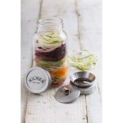 Kilner Integrated Spiralizer and Jar Set, 1L, Transparent