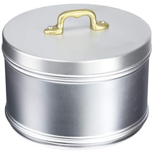 Italo Ottinetti Matte Finish Aluminium Storage Canister 16 cm Neutral, Metallic, One Size