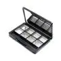 Leere Augenpalettenbehälter Lippenstift Kosmetikcreme Träger Mehrfachschale Minihalter Fall Make-up Trockenpulver Organizer Probe Kleine Box Spiegel Verschluss Metallschale Reise-Werkzeug