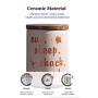 Ceramic Food Storage Containers with Airtight Wooden Lids Small Coffee Canisters Jars,Pantry Organization and Storage for Tea Coffee Snacks Sugar Flour Spice 2 Piece Set