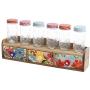 The Pioneer Woman Floral 7-Piece Spice Shelf Set & 4.1-Inch Spice Jars Set of 6
