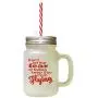Red Flying DonT Let The Fear Of Falling Keep You From Flying Frosted Glass Mason Jar With Straw Red Flying DonT Let The Fear Of Falling Keep You From Flying Frosted Glass Mason Jar With Straw