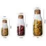 Bocal en Verre TOPBATHY avec Bouchon en Bois Étanchéifié 600ml - Idéal pour Sucre, Épices, Thé, Café, Confitures. Bocal en Verre TOPBATHY avec Bouchon en Bois Étanchéifié 600ml - Idéal pour Sucre, Épices, Thé, Café, Confitures.