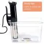 Sous Vide Container 12 Quart for Immersion Circulator and Sous Vide Cooker,Food Storage Container,Plastic Container for Kitchen Storage,Clear Square Container with Cleaning Cloth Sous Vide Container 12 Quart for Immersion Circulator and Sous Vide Cooker,Food Storage Container,Plastic Container for Kitchen Storage,Clear Square Container with Cleaning Cloth