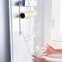 Kitchen Food Storage Jar Airtight Food Storage Kitchen Glass Jar Moisture-Proof Home Multi-Purpose Jam Bottle Cruet Folding Refrigerator Rack Side Wall Storage Rack