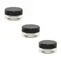 AEXGE 3 Gram Jar,50 pcs New Empty Cosmetic Storage Containers Black Lid Clear Base Plastic 3 ML Jar Small 3g Bottle for Make Up, Eye Shadow, Nails, Powder, Gems, Beads, Jewelry AEXGE 3 Gram Jar,50 pcs New Empty Cosmetic Storage Containers Black Lid Clear Base Plastic 3 ML Jar Small 3g Bottle for Make Up, Eye Shadow, Nails, Powder, Gems, Beads, Jewelry