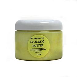 Avocado Butter Pure Organic Refined Raw by Dr.Adorable 12 Oz