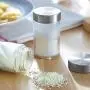 kitchen accessories seasoning storage glass jars,spice/pepper/salt/sugar bottles set
