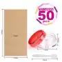 Paquet de 50 Pots Échantillons, HNYYZL 5g Pots Plastiques Vides pour Cosmétiques, Pots de Voyage pour Crèmes, Lotion, Maquillage (10 Couleurs, 5ml), Livrés avec 10 Pcs Mini Spatules et 50pcs Étiquettes Paquet de 50 Pots Échantillons, HNYYZL 5g Pots Plastiques Vides pour Cosmétiques, Pots de Voyage pour Crèmes, Lotion, Maquillage (10 Couleurs, 5ml), Livrés avec 10 Pcs Mini Spatules et 50pcs Étiquettes