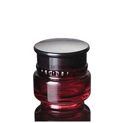 2 Pack 50ml/1.7oz Wine Red Glass Jars Pot,Empty Cosmetic Face Cream Bottle Container with Black Lid and Liner,Premium Travel Vials for Cream Essential Oils Lotion