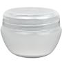 Beauticom 12 Pieces 20G/20ML White Frosted Container Jars with Inner Liner for Pills, Medication, Ointments and Other Beauty and Health Aids - BPA Free