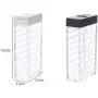 Kitchen Seasoning Bottles Jars Boxes Plastic Spice Lid Can Sugar Layers Storage Organizer Box Home Organization Accessories (Coffee)
