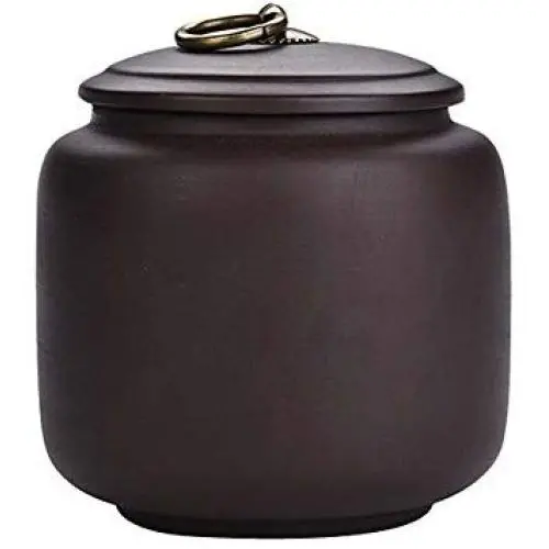 Bouteille de conservation alimentaire en argile violette style chinois, boîte à thé, NO.004, 730ml
