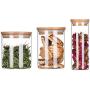 QIANZICAI Tea Cans, Red Persimmon Ceramic Storage Jars, Everything Goes Well, Creative Gifts, Gifts/Ornaments Tea Ceremony Accessories (Size : 260ml+500ml+860ml)