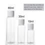 ALINK Travel Size Toiletry Bottles Set, TSA Approved Clear Cosmetic Makeup Liquid Containers with Zipper Bag