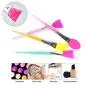 Silikon-Maskenpinsel Set (7er-Set) – Gesichtslampe Applikator mit Magic Tape – Silikon Gesichtsmakie Brush Exfoliator Pinsel für Damen