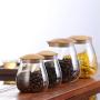 Kitchen Tea Storage Bottles Glass Candy Jars With Cork Lid Spices Sugar Coffee Container Receive Organizer Cans Tools 800ml