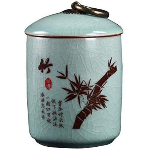 DRAGON SONIC Mini Portable Travel Tea Jars Storage Tank Sealed Tea Can, D03