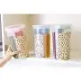 Kitchen compartment storage tank, multi-grain transparent sealed can, multi-function plastic storage box