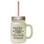 Schwarzglas Mason Jar mit Stroh – Ein atemberaubend frisches Highlight für heute!