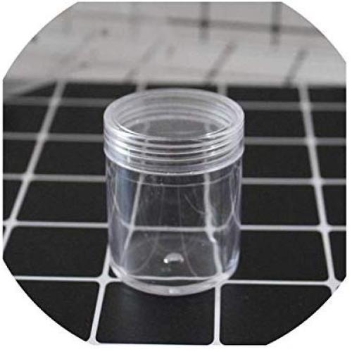 120/150Ml Pet Container Round Clear Jar Pot Storage Bottle For Diy Slime Clay Makeup Cosmetic Cream Nail Box Square With Lid,150Ml