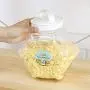 storage jar Grain container Food container Storage Box，Kitchen grain food storage box snack storage container plastic transparent sealed storage tank