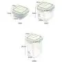 Boîte de Rangement Plastique Empilable, Pot Hermétique pour la Maison, Cuisine, Réfrigérateur, Boîte de Rangement pour Boissons, Nouilles, Céréales, Récipient de Conservation Alimentaire (240ml) Boîte de Rangement Plastique Empilable, Pot Hermétique pour la Maison, Cuisine, Réfrigérateur, Boîte de Rangement pour Boissons, Nouilles, Céréales, Récipient de Conservation Alimentaire (240ml)