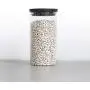 Brabantia Stapelbare Glasbehälter, + Graue Deckel, zur Aufbewahrung, Zubehör, 1,1l, 298264