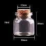 | Storage Bottles & Jars | 24pcs 303017mm 10ml Mini Glass Wishing Bottles Tiny Jars Vials With Cork Stopper wedding gift | by HUDITOOLS | 1 PCs