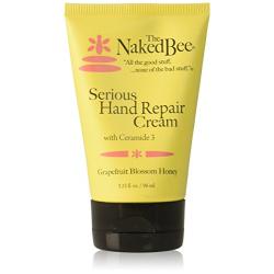 The Naked Bee Grapefruit Blossom Honey Serious Hand Repair Cream, 3.25 Ounce