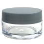 Beauticom 20 gram/20ml Empty Clear Small Round Travel Container Jar Pots with Lids for Make Up Powder, Eyeshadow Pigments, Lotion, Creams, Lip Balm, Lip Gloss, Samples (12 Pieces, Gray)