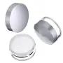 Hotop 3 Pieces 50 ml Plastic Empty Powder Case Face Powder Makeup Jar Travel Kit Blusher Cosmetic Makeup Containers with Sifter and Lids (Silver without powder puff) Hotop 3 Pieces 50 ml Plastic Empty Powder Case Face Powder Makeup Jar Travel Kit Blusher Cosmetic Makeup Containers with Sifter and Lids (Silver without powder puff)