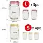 Professional 3pcs 4pcs Set Bottle Shaped Food Storage Bags Snack Container Clear, Storage Jar Seal - Dean And, Red Canister Set, Zebra Storage Boxes, Empty Candy Box, Wedding Candy Jar, Clear Top Box Professional 3pcs 4pcs Set Bottle Shaped Food Storage Bags Snack Container Clear, Storage Jar Seal - Dean And, Red Canister Set, Zebra Storage Boxes, Empty Candy Box, Wedding Candy Jar, Clear Top Box