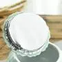 Jessi Tea Caddy für lose Teespeicherung, Keramik Teebehälter, Porzellan Dose für Gewürze und Kaffeebohnen (Blau)