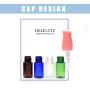 12PCS 10ML/0.34oz Portable Empty Refillable Plastic Lotion Pump Bottle Vial Jars with Press Pump Head Cosmetic Sample Travel Packing Storage Container for Emulsion Face Cream Shampoo Gel Emulsion