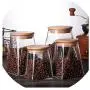 Glasbehälter für Kaffee, Tee, Zucker & Süßigkeiten - 350ml/500ml/750ml/950ml - Küchenbehälter, Glasbehälter für Süßigkeiten, Zucker & Tee.