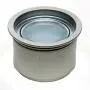 12er-Set: 4 oz. (1/2 Tasse) Klare Deckel-Magnet-Gewürzdose, BPA-frei, Frischhalteverschluss, Leicht zu Öffnen, Stapelbar, Innovative Konstruktion