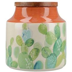 Mikasa Drift Cactus Storage Jar, 12.5 x 12.5 x 12.5 cm