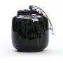 Bocal en Céramique avec Couvercle en Bambou Airtight, Conservation de Boîtes pour Thé, Café, Herbes, Épices, Sucre et Plus Encore (J) Bocal en Céramique avec Couvercle en Bambou Airtight, Conservation de Boîtes pour Thé, Café, Herbes, Épices, Sucre et Plus Encore (J)