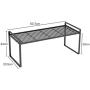 Kitchen Organization Metal Spice Rack Under Sink Holder Jars Shelf Countertop Seasoning Storage Freestanding Display For Cabinet Bathroom Pantry Cupboard (Size : 50.7x20.5x24cm)